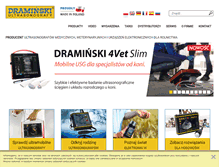 Tablet Screenshot of draminski.pl